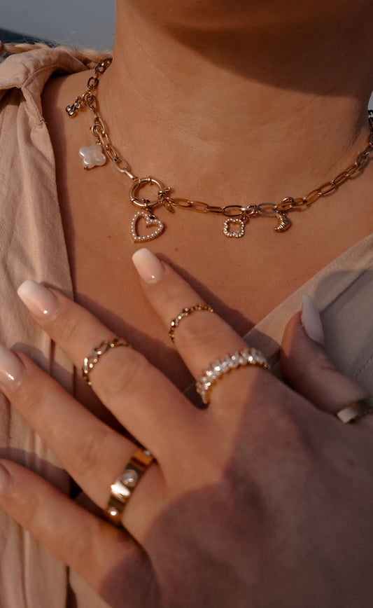 Kirschen Charm - Gold