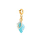 Muschel Charm - Blau