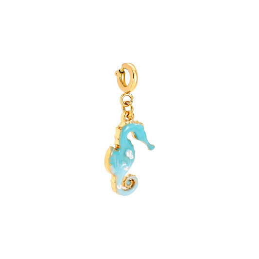 Seepferdchen Charm - Blau