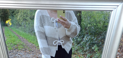 Classic Lines Bow Strickjacke