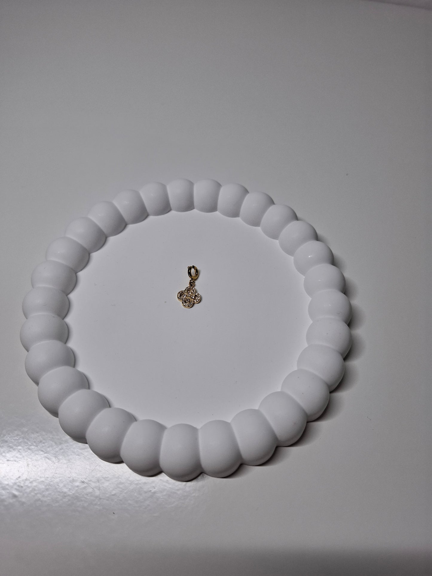 Sparkle-Clover Charm