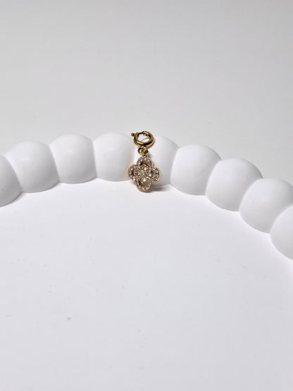 Sparkle-Clover Charm