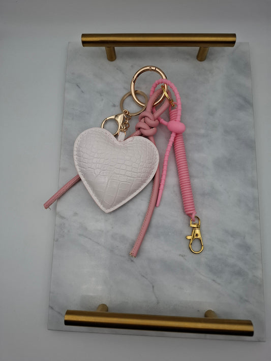 Love Schlüsselanhänger - Rosa