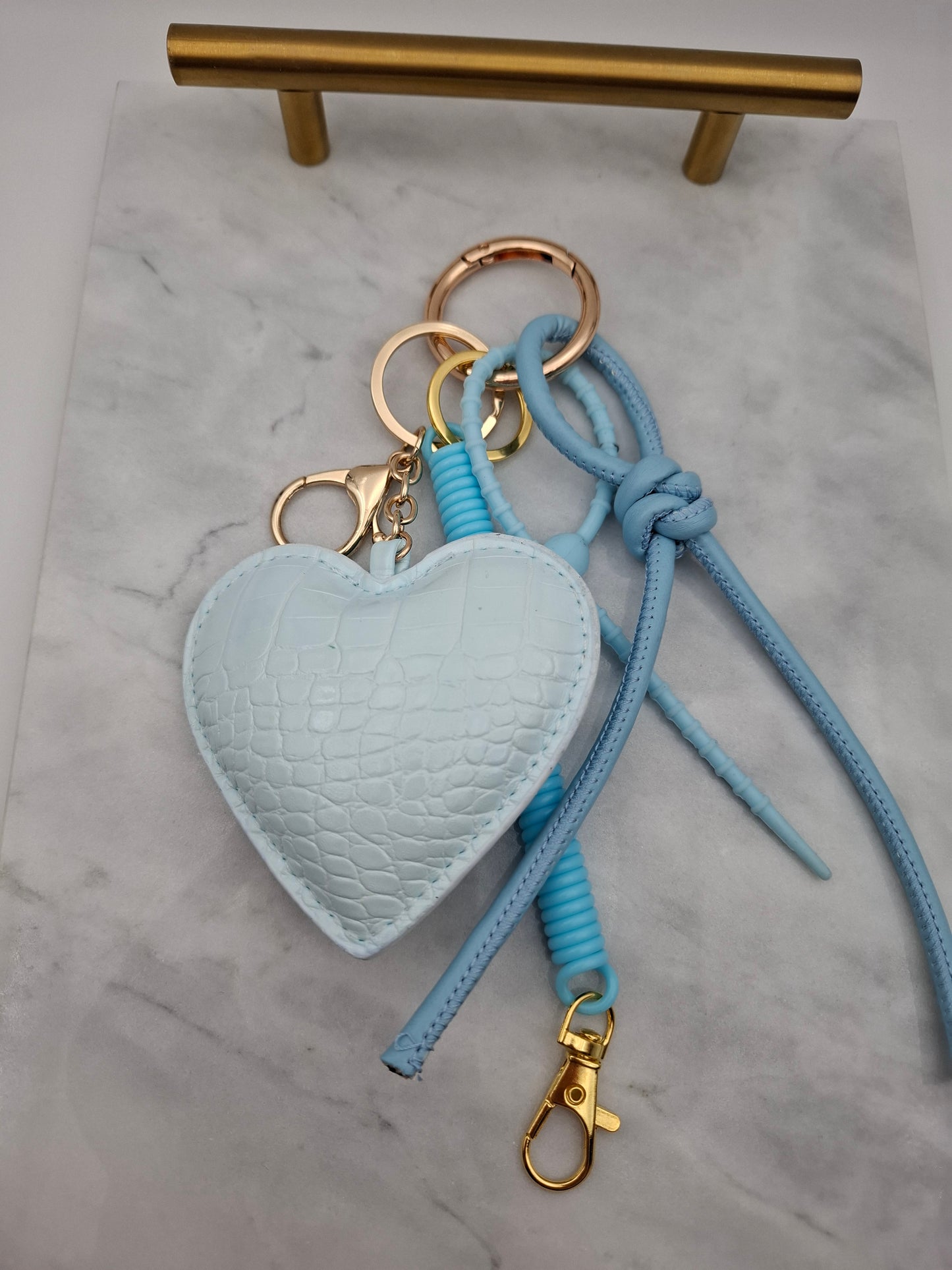 Love Schlüsselanhänger - Blau