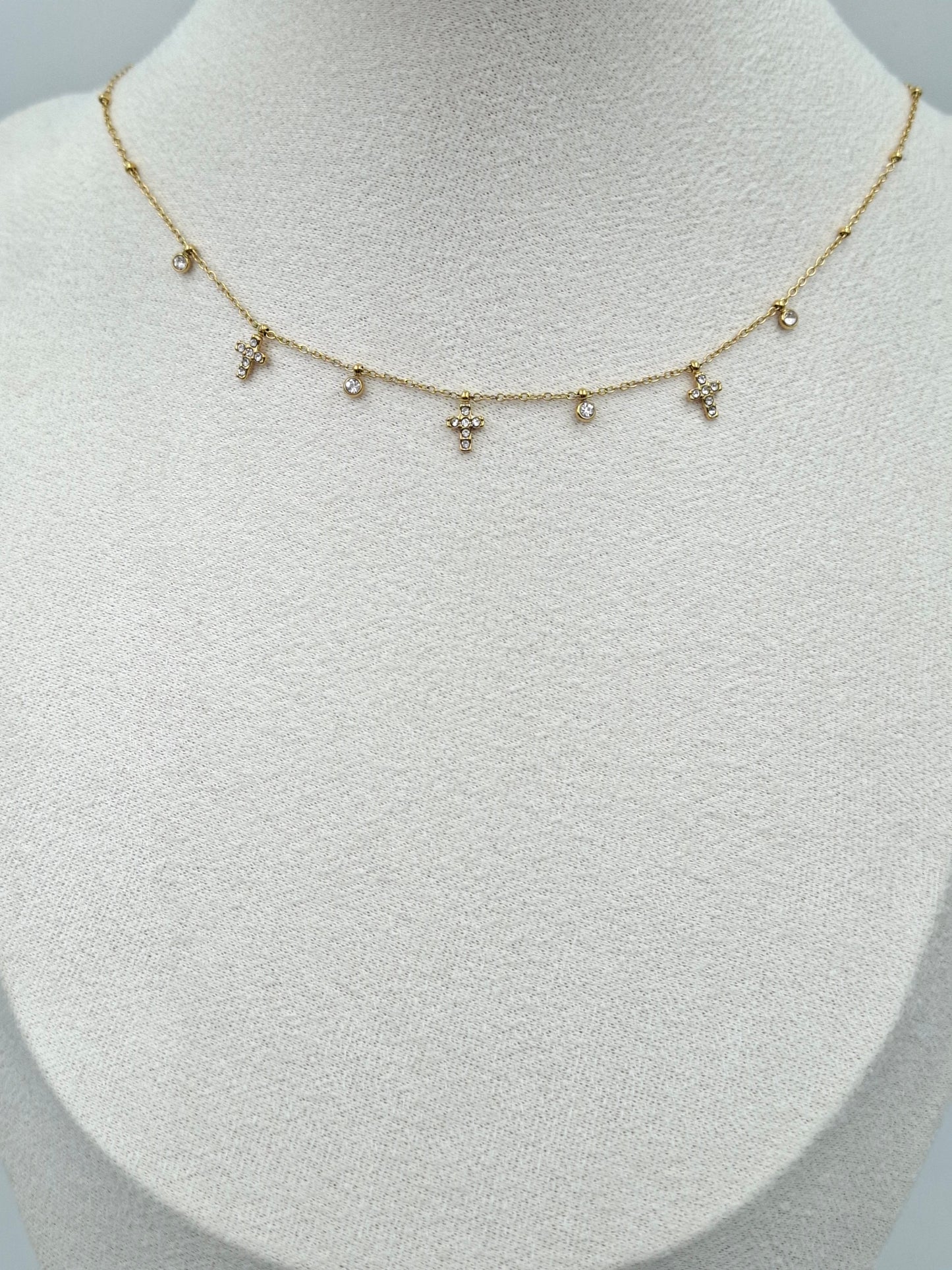Spark Cross Kette