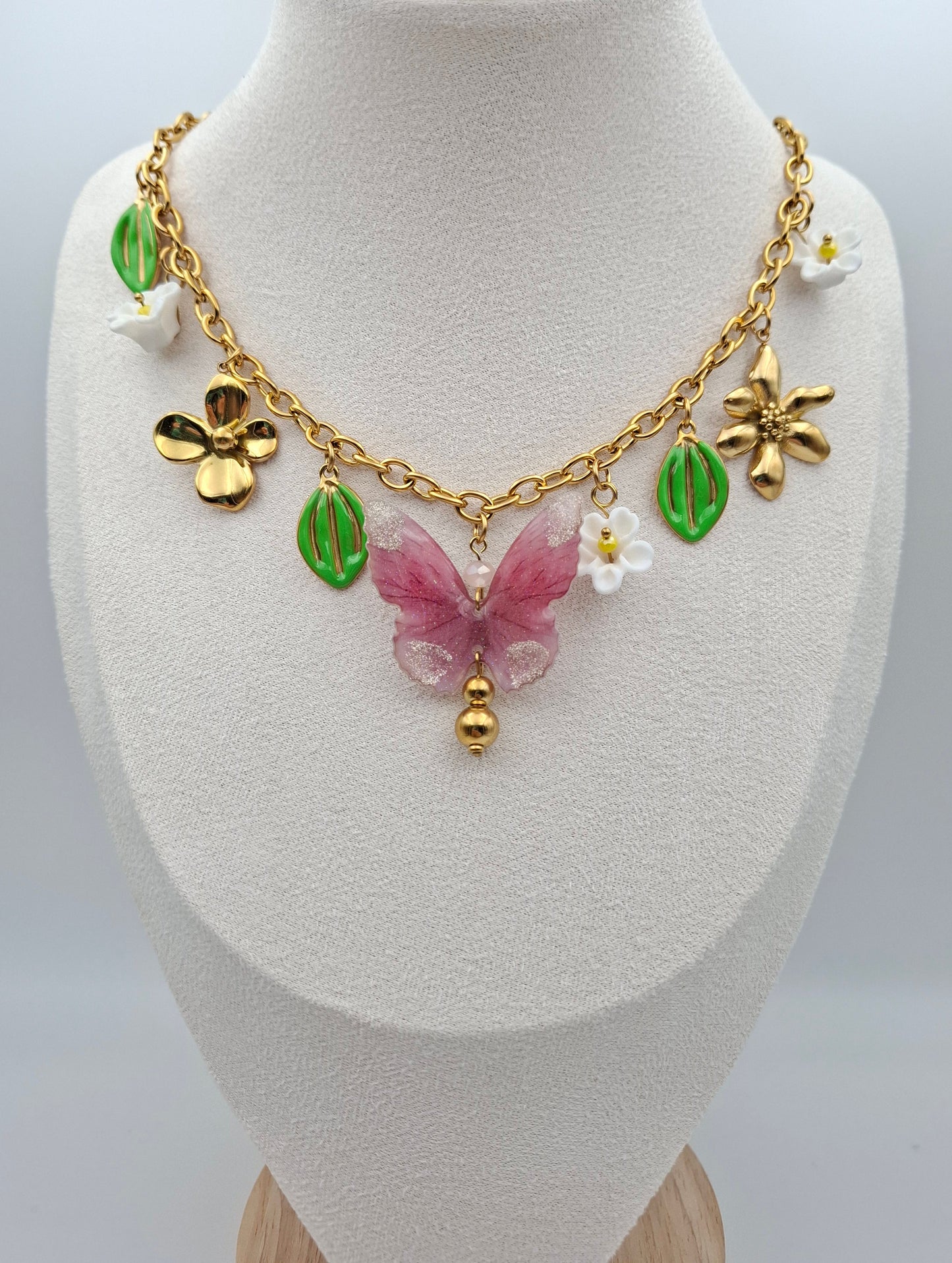 Daisy Butterfly Kette