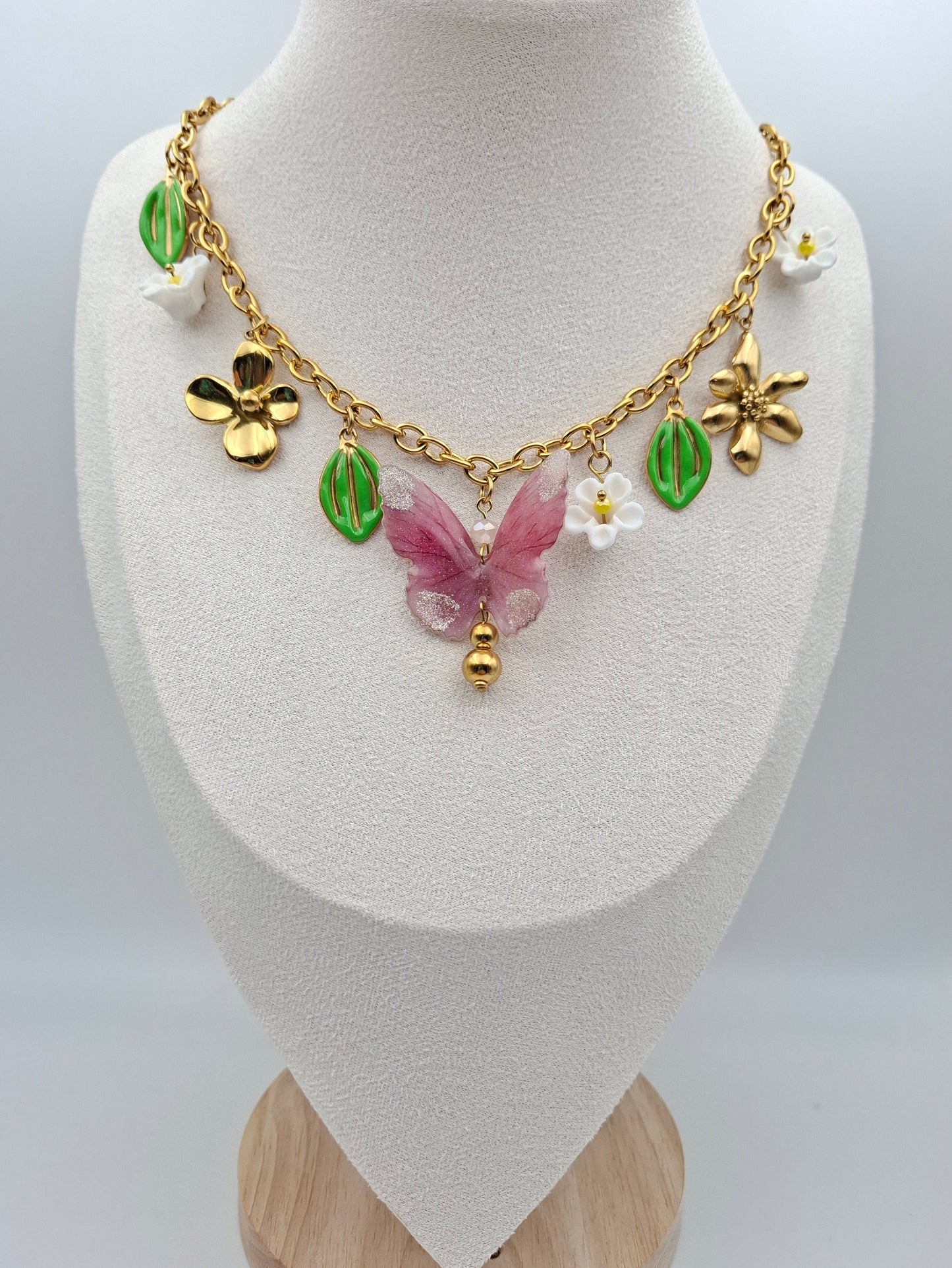 Daisy Butterfly Kette