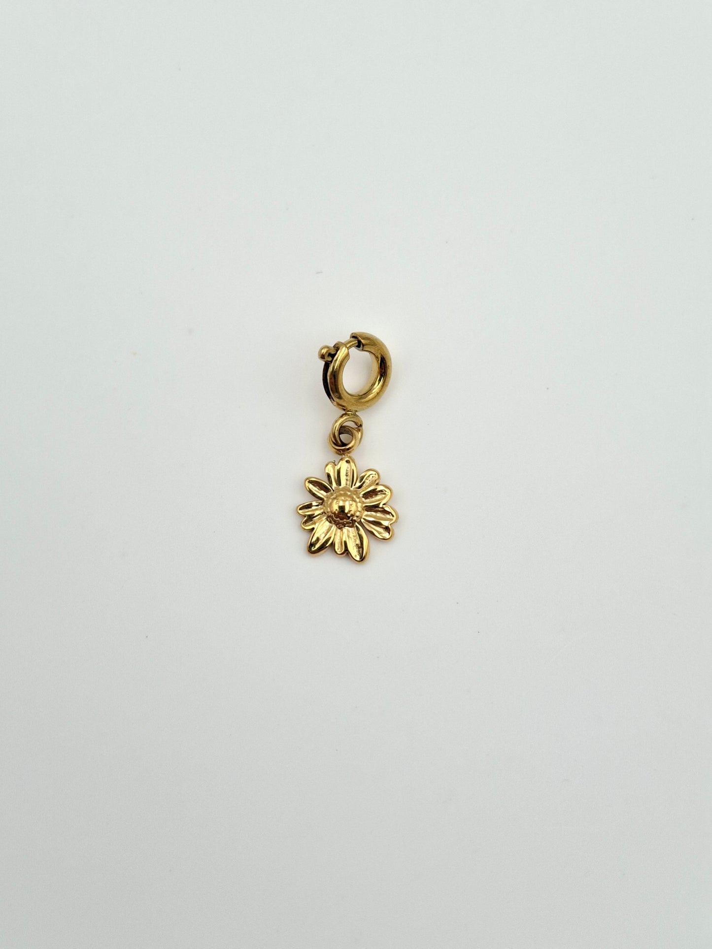 Blumen Charm - Gold