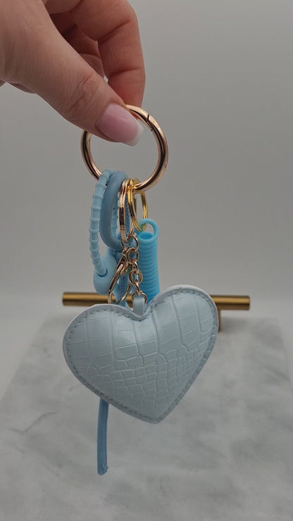 Love Schlüsselanhänger - Blau