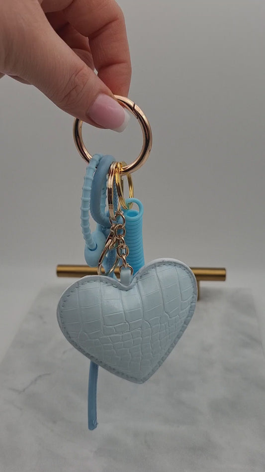 Love Schlüsselanhänger - Blau